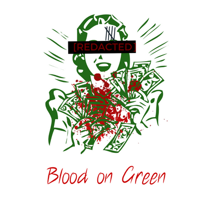 Gray Blood on Green Longsleeve