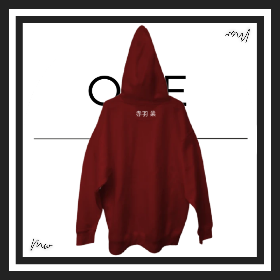 Karma: Maroon Hoodie