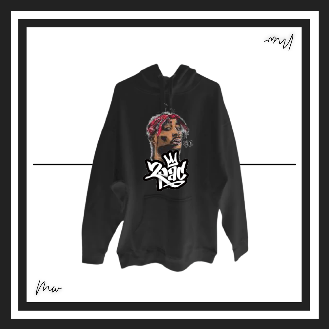 Black 2Pac Hoodie