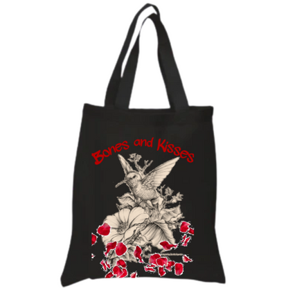 Bones and Flowers Tote Bag