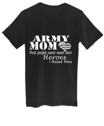 C-Hoodies Army Mom Tee