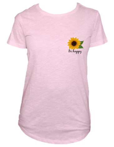 Demetra's Pink Flower Shirt