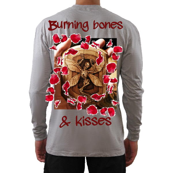 Bones and Flowers Long sleeve