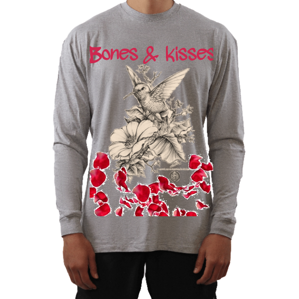 Bones and Flowers Long sleeve