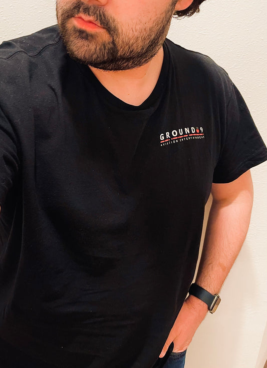 Black Ground Point Niner Tee
