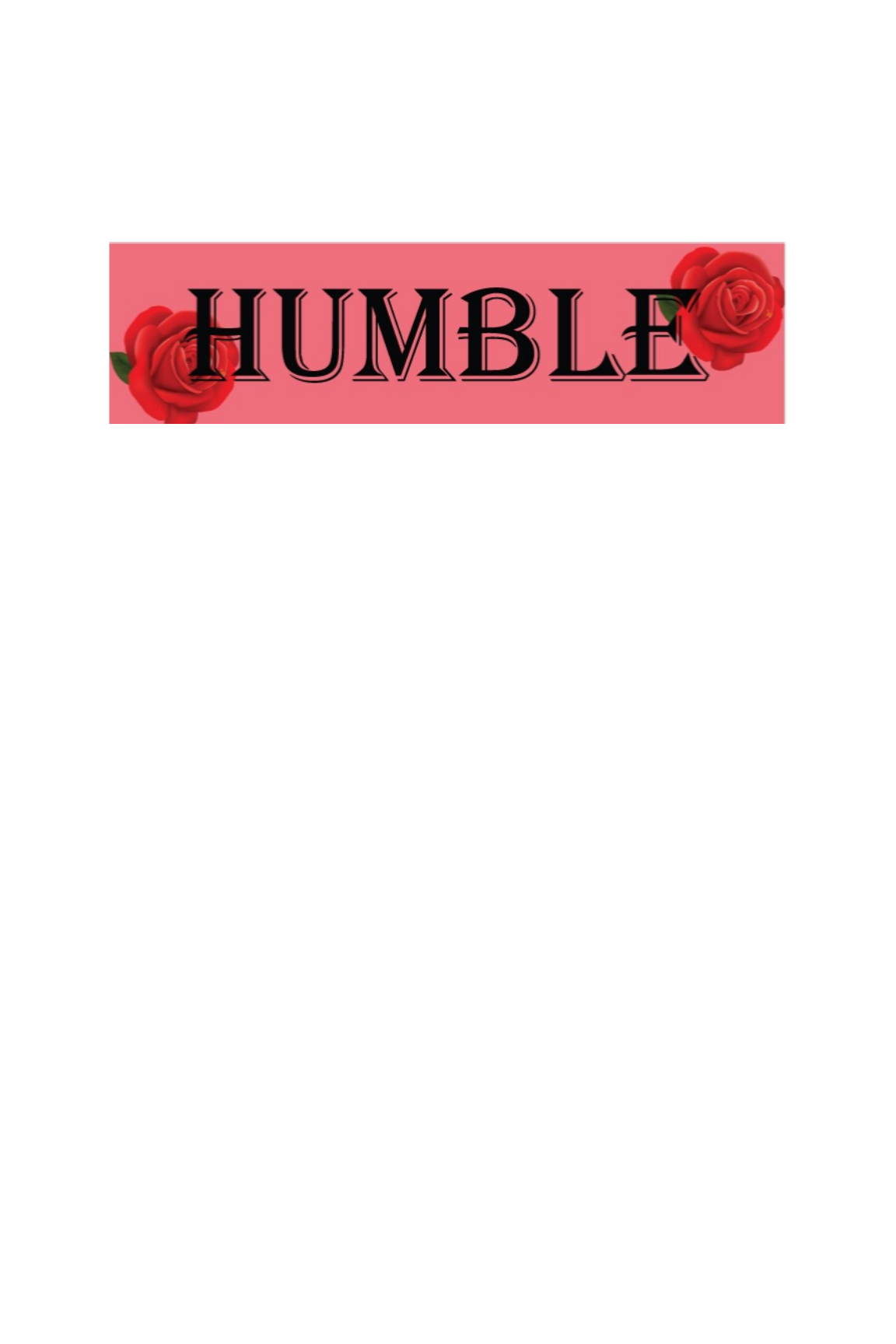 HUMBLE Longsleeve Tee