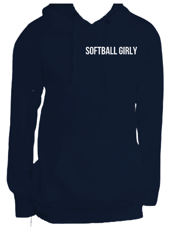 Softball Girly Hoodie