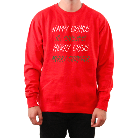 Merry Chrysler Unisex Crew Neck Sweater
