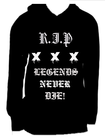 Natedogg's Creative Clothing XXX Tentacion Hoodie