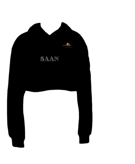 Women's Pyramid Crop Hoodie